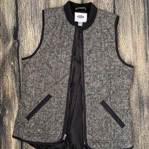 Grey And Black Old Navy Vest